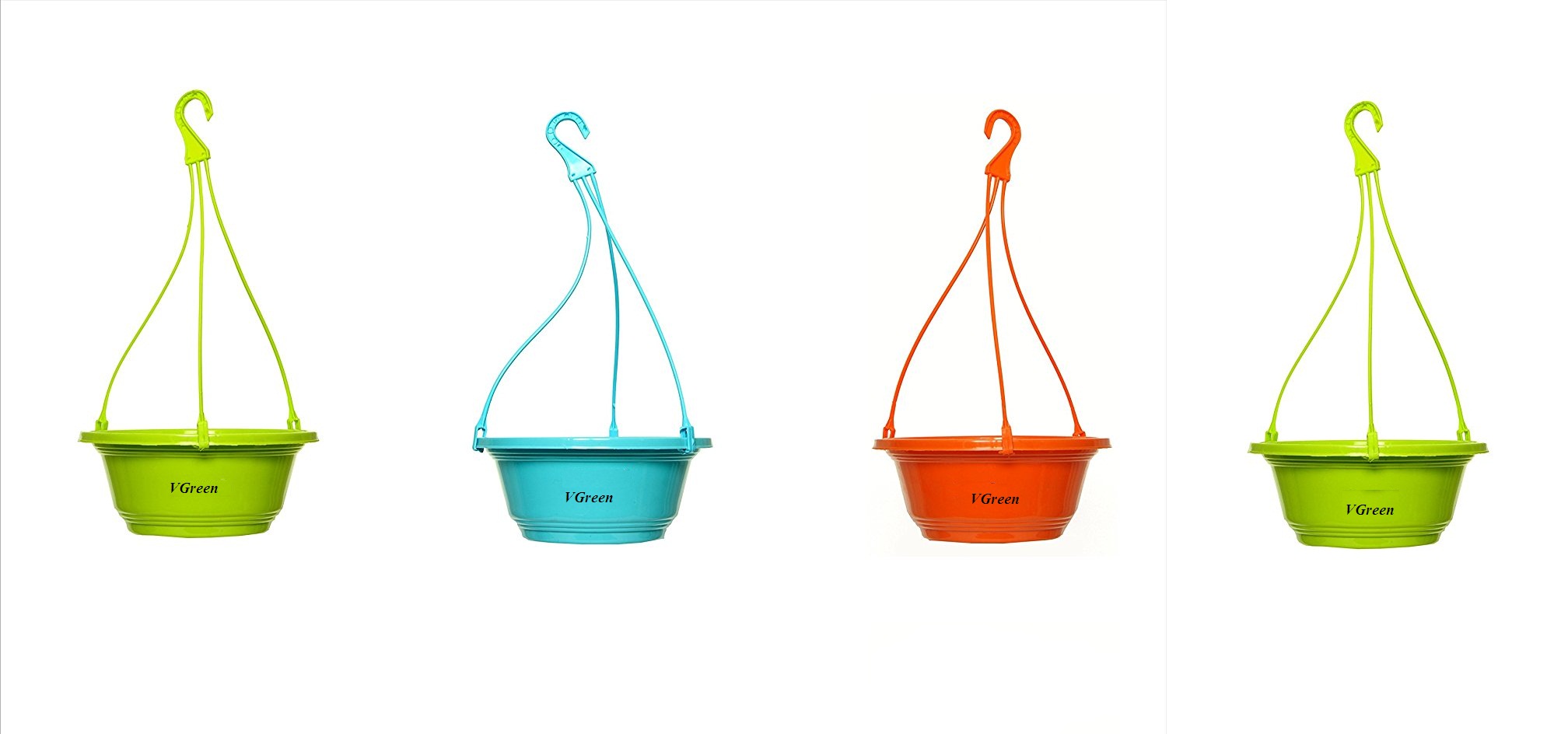 karish Hanging Planter Set of 4 pcs Multi color