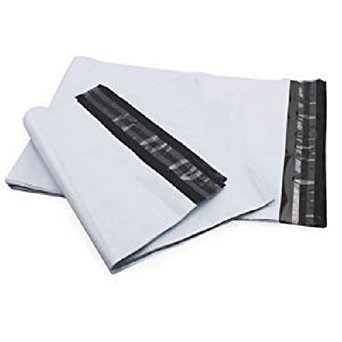 (10 x 14 inches) Polybag with Document Pouch POD Jacket, Envelopes/Pouches/Cover Polybags for Shipping/Packing, 100 Pieces